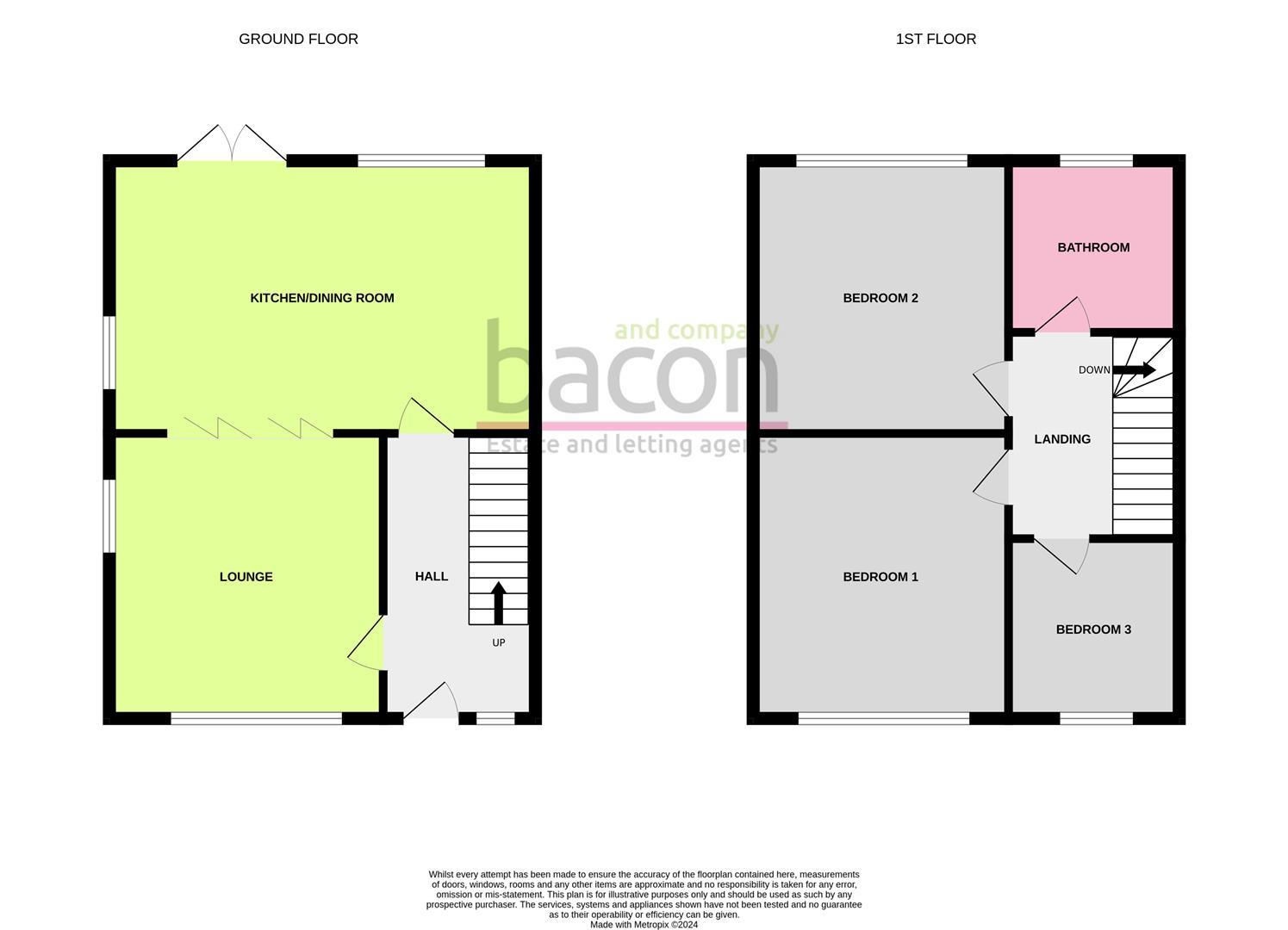 Floor Plan | House - End Terrace | Goldsmith Road, Broadwater, Worthing | Sold - Subject to Contract